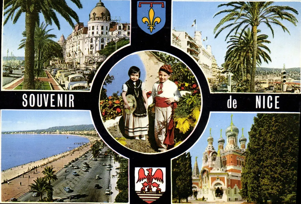 Nice — Lembrança de Nice — Edições A. Monti & Cie - Frente