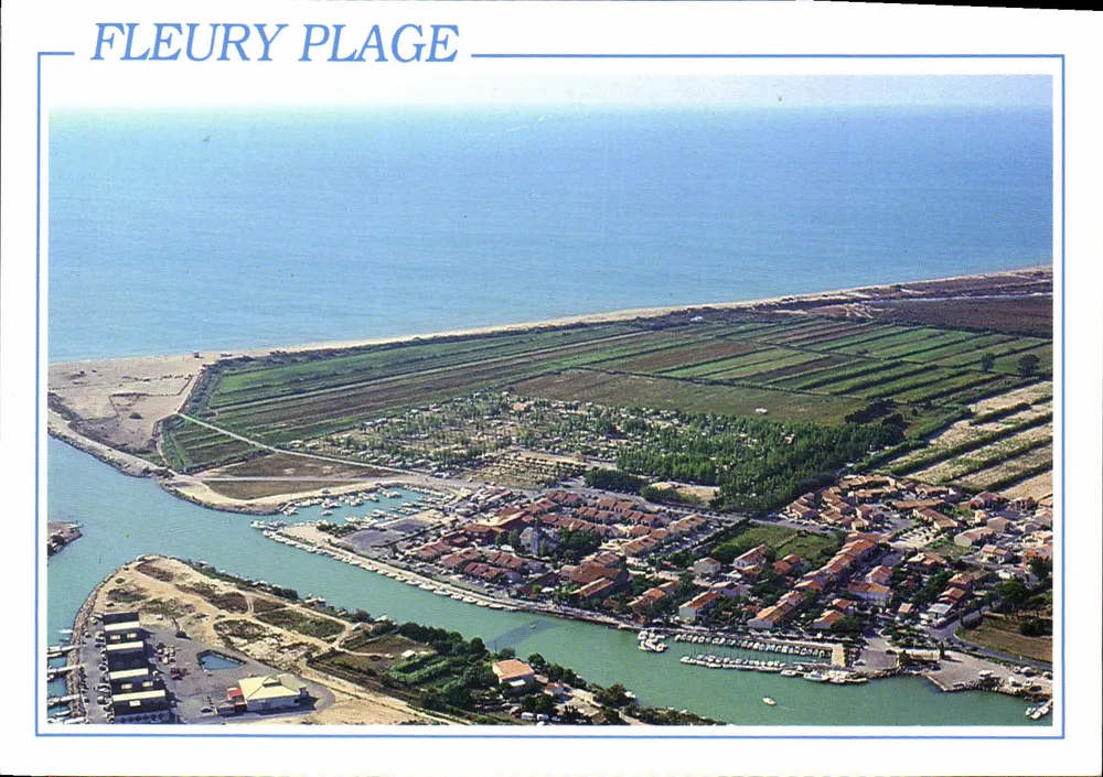 Fleury Plage — Luftbild — Editions 'SL' - BP 3041, 389605 Villeurbanne - Vorderseite