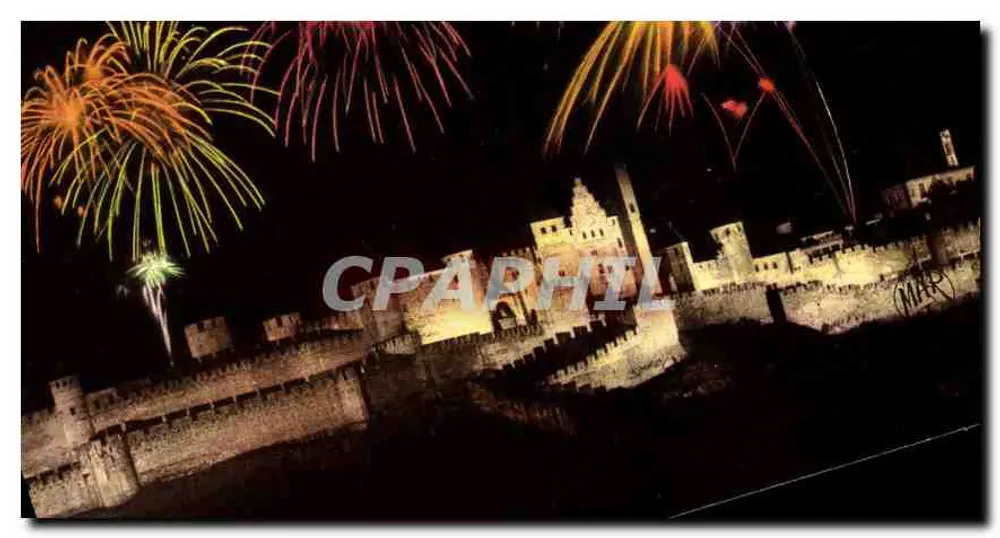 Carcassonne — Fogo de artifício — Les Éditions MABR - Frente