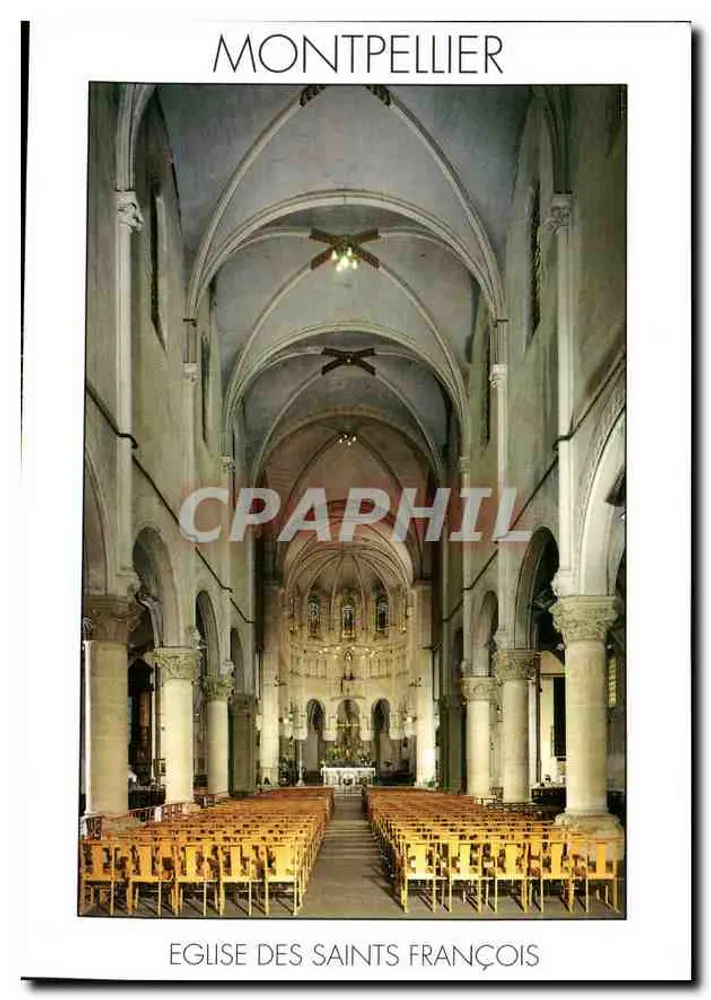 Montpellier — Kirche der Heiligen Franziskus — Méridionales Editions - Vorderseite