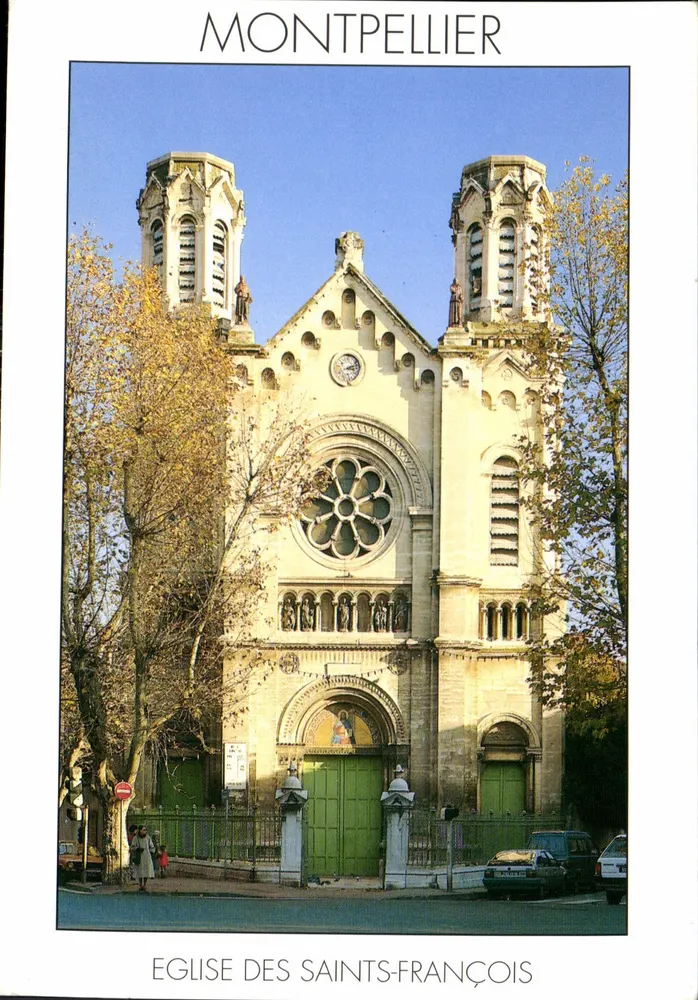 Montpellier — Kirche der Heiligen Franziskus — Éditions Méridionales - Vorderseite