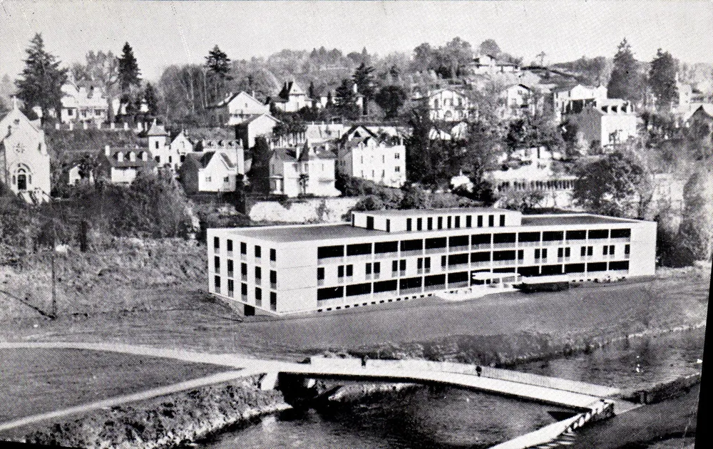 Lourdes — Projet du Nouveau Centre des Malades — Éditions de la Grotte - Frente