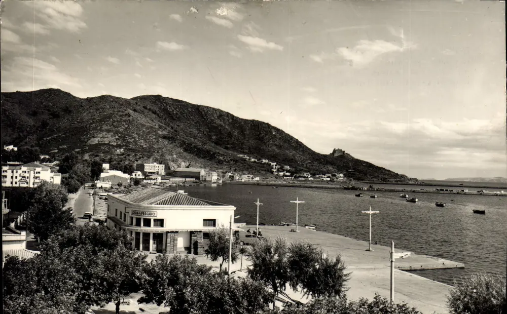 Costa Brava — Rosas — Teilansicht und Schloss Trinidad — Photo Méli n°5 - Vorderseite