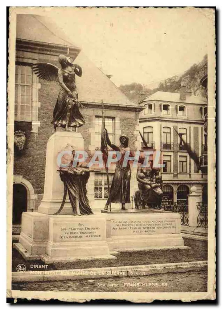 Dinant — Monument aux morts de la guerre 1914-18 — éditeur Erm. Thill, Bruxelles, no 12 - Vorderseite