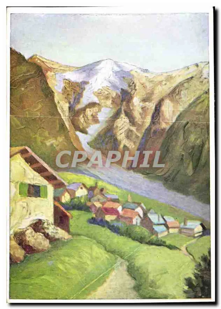 Village du Tour (Haute-Savoie) — Der Gletscher — In Frankreich gedruckt - Vorderseite