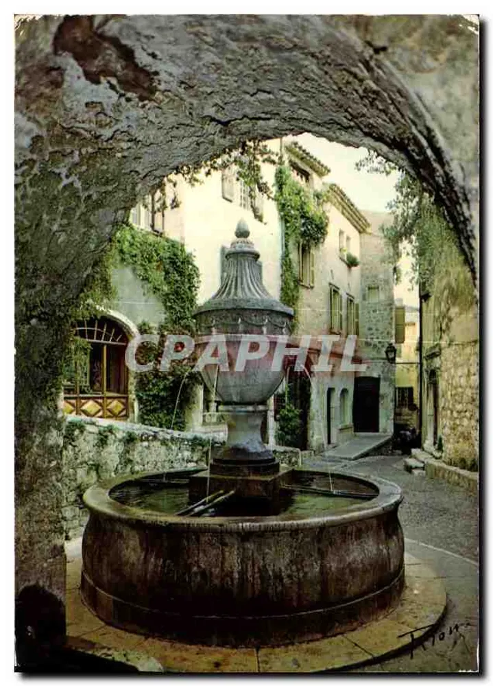 La Fontaine — Saint-Paul-de-Vence — Éd. A. Rion, n° 11 - Vorderseite