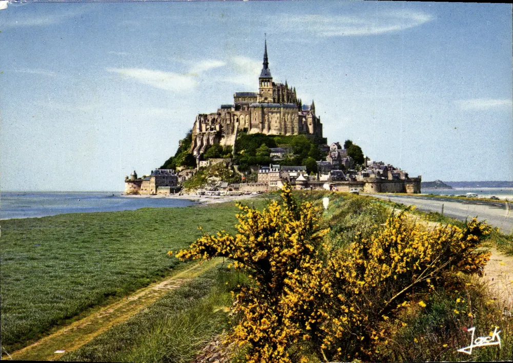 Mont Saint-Michel — Allgemeiner Blick — Kunstausgabe 'Jacck' Nr. 3219 - Vorderseite
