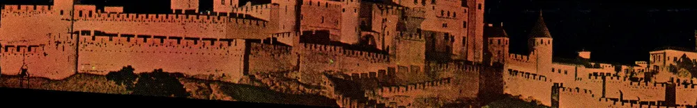 Carcassonne — Incêndio da Cidade — Éditions J. LARTIGUE - Frente