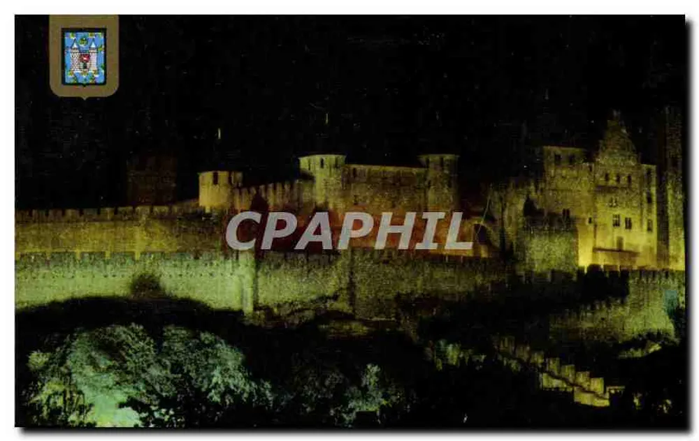 Carcassonne — Allgemeiner Blick — Editions DINO, N° 2905 E - Vorderseite