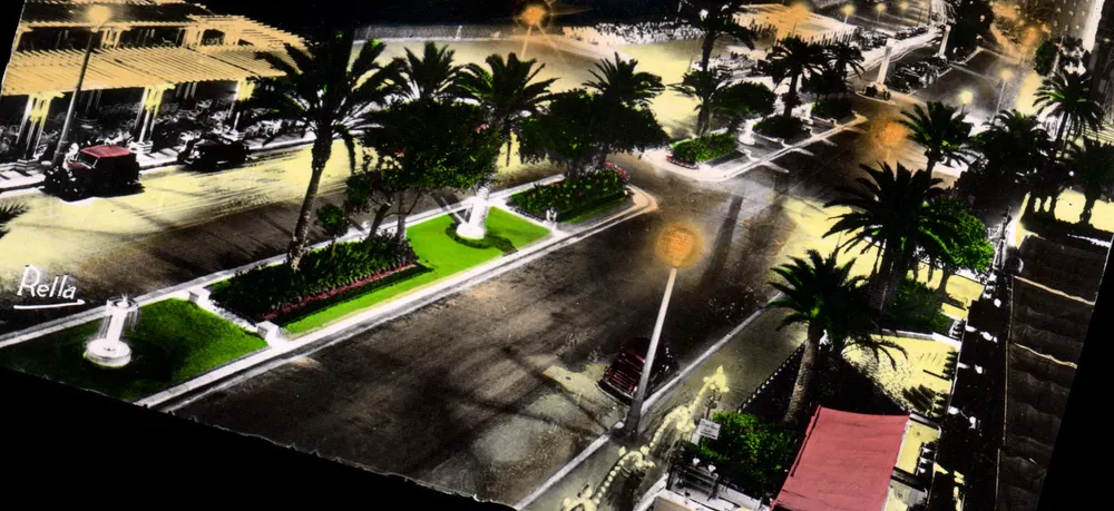 Nice, abends — Die Promenade des Anglais — Edition Bella, Nr. 57 - Vorderseite