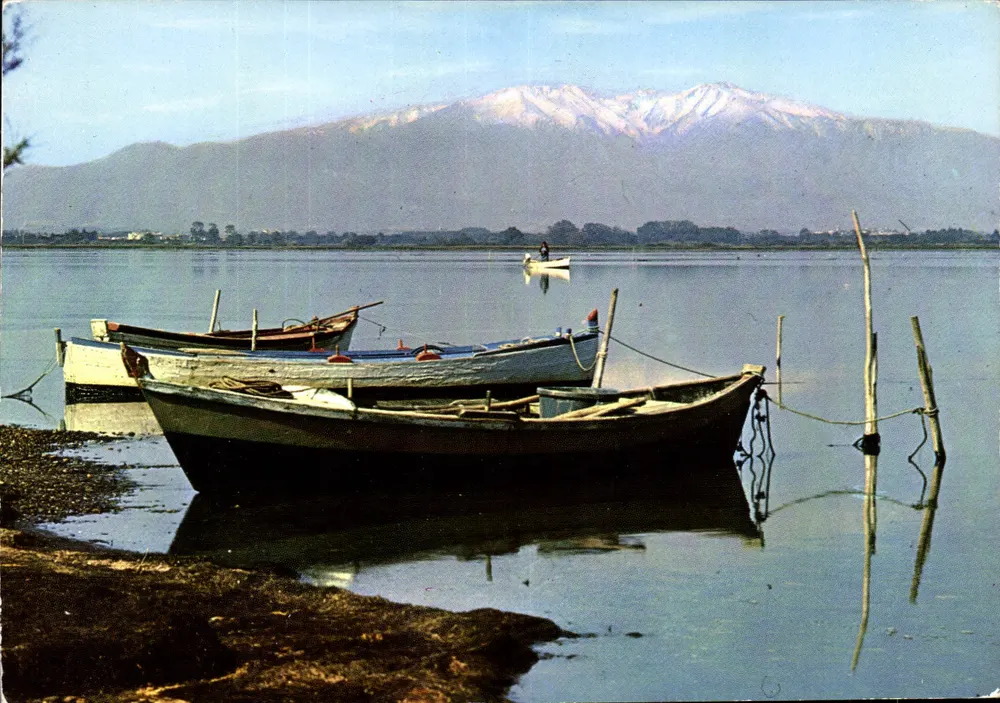 Massif du Canigou — von den Seen aus — Éditions d'Art Saint-Simon, n°734 - Vorderseite