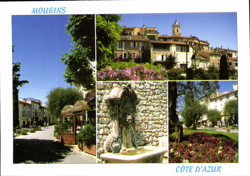 Mougins — Côte d'Azur — Éditions Florian Mistral - Vorderseite