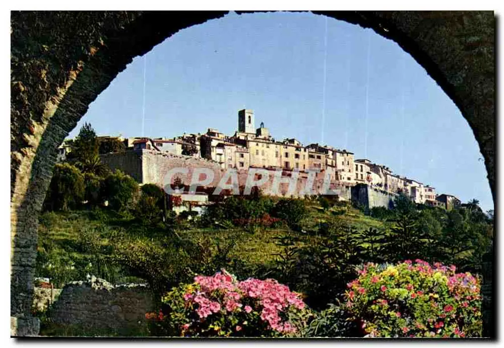 Saint-Paul - Ansicht des Dorfes von einem Bogen — Carrefour Mondial du Tourisme, NICE - Vorderseite