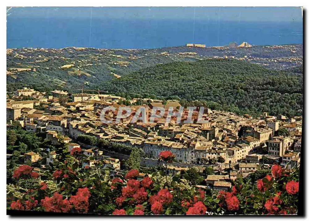 Vence (A.M.) — Allgemeiner Blick mit dem Mittelmeer im Hintergrund — Éditions S.E.P.T., 88/212 - Vorderseite