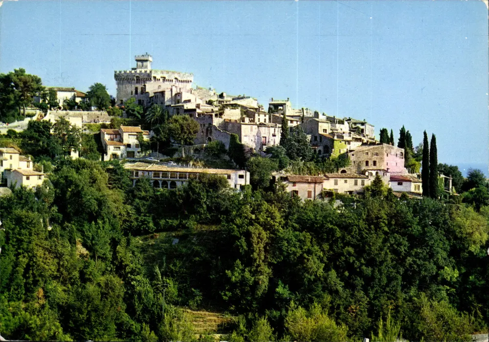 Cagnes-sur-Mer — Blick auf das Schloss — Éditions S.R.P.T. - Nice - Vorderseite