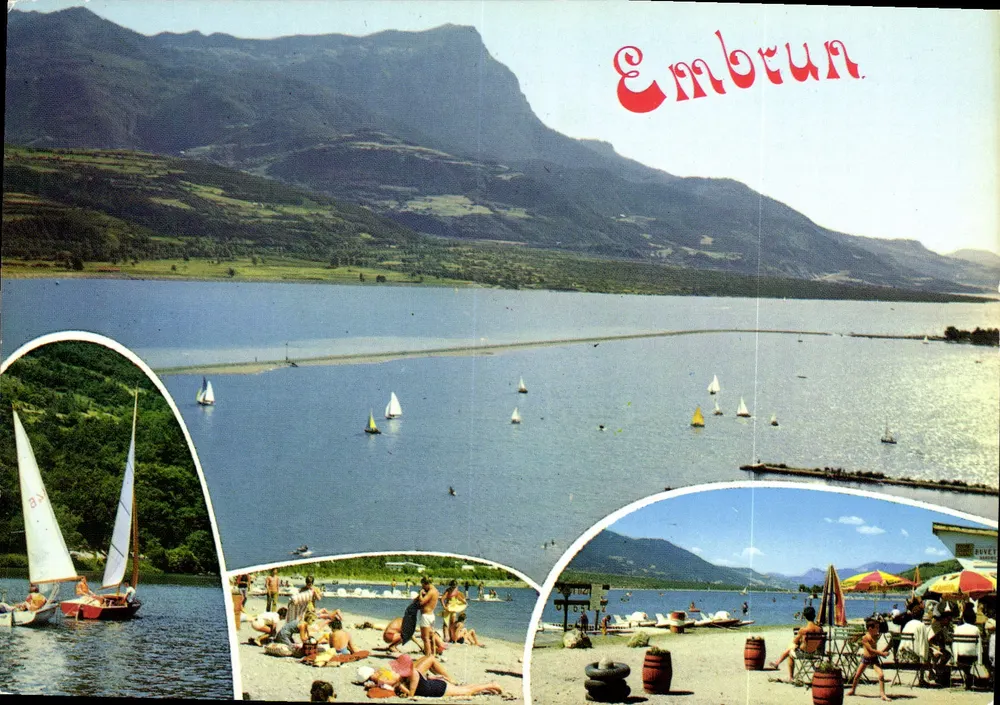 Embrun — Lago de Embrun — Editor ADIA, n° X.96137 - Anverso