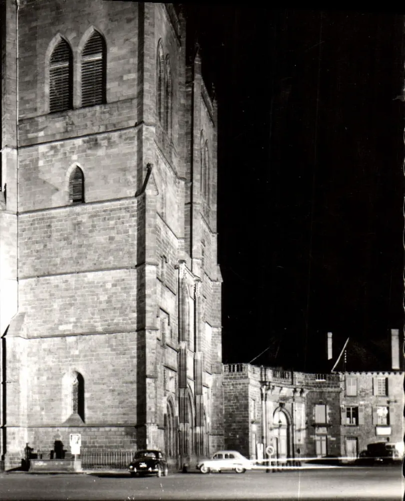 Kathedrale von Saint-Flour — Beleuchtung — Künstleredition ESTEL - Vorderseite