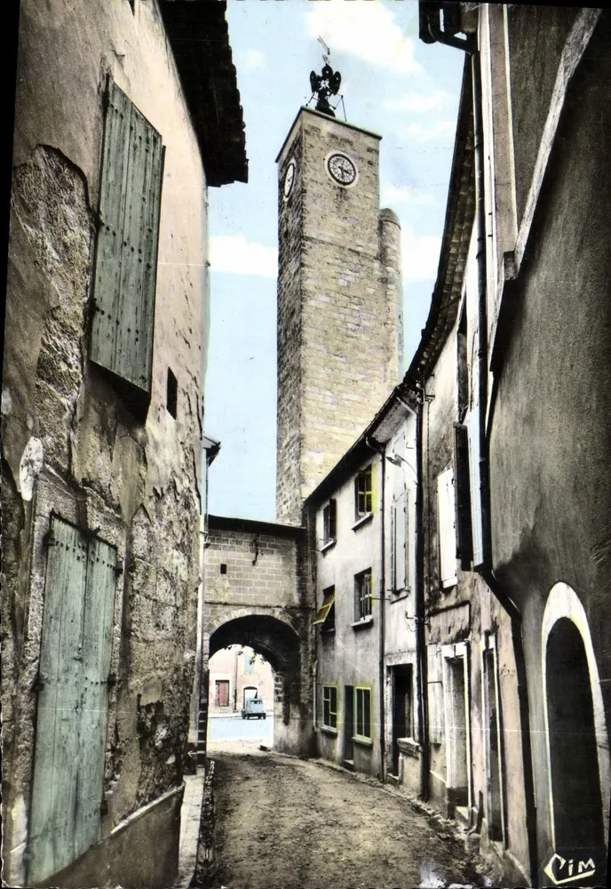 Porta da cidade — Torre da hora — Cim - Frente