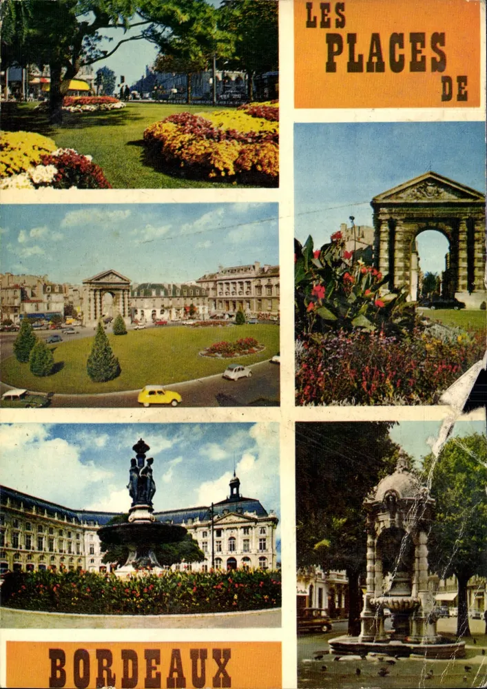 As Pistas de Bordeaux — Edições La Cigogne, Bordeaux - Frente