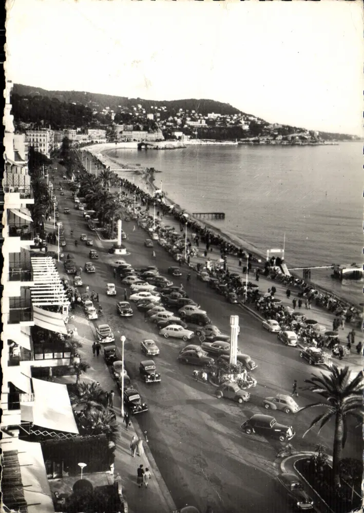 Nice - Promenade des Anglais und Mont-Boron — Festival de Menton — Éditions A.D.I.A. 1962 - Vorderseite