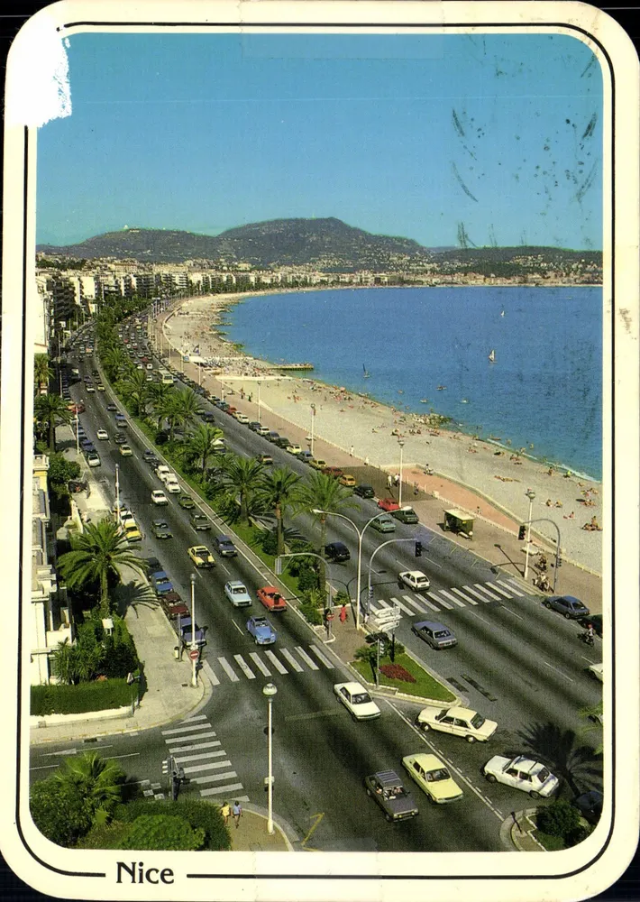 Nice — La Promenade des Anglais — Allgemeiner Blick — Photo G. Chassaigne - Vorderseite