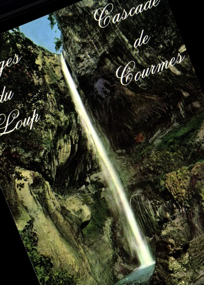 Loup-Gorge — Courmes-Wasserfall — Les Editions Gilletta - Vorderseite