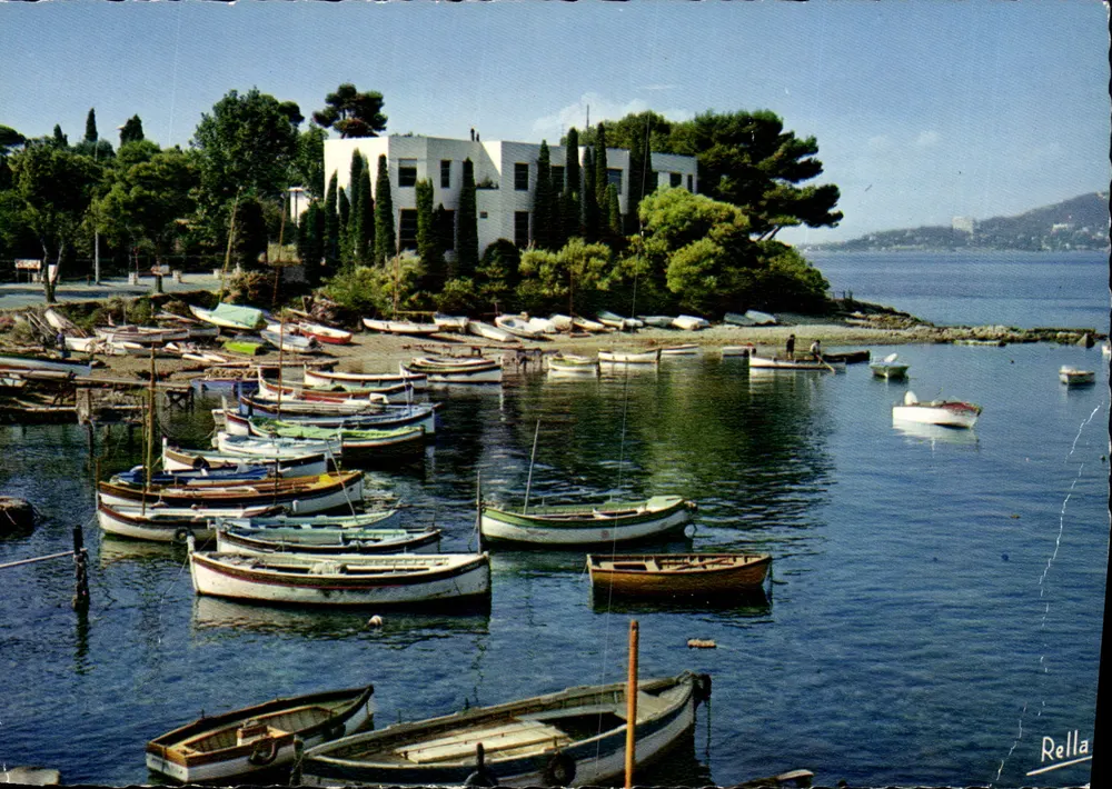 Le Port de l'Olivette — Cap d'Antibes — Éditions Rella - Recto