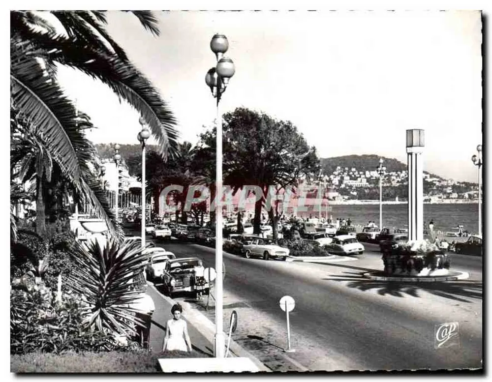 Promenade dos Ingleses — Nice — editora Real Photo-Camera Arts Paris - Frente