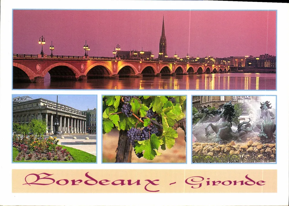 Bordeaux - Gironde — Fotos Olivier Anger, Dominique Le Lann, Pineq — Edições Scamiblier - Frente