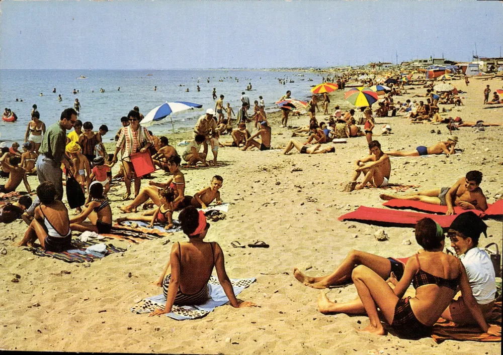 A Praia — Sète — Editora: Éditions de France, n° 20246 - Frente