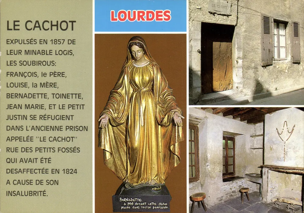 Lourdes — Der Cachot — Ausgabe Edluyx - Vorderseite