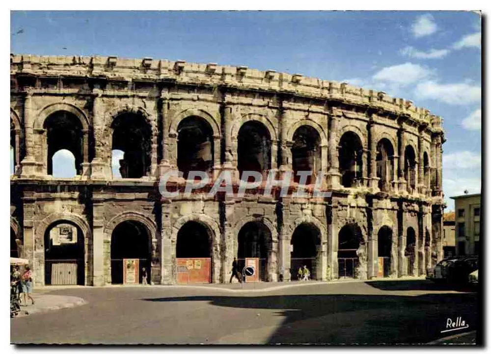 Amphitéatro romano de Nîmes — Nîmes (Gard) — Edição Rella - Frente