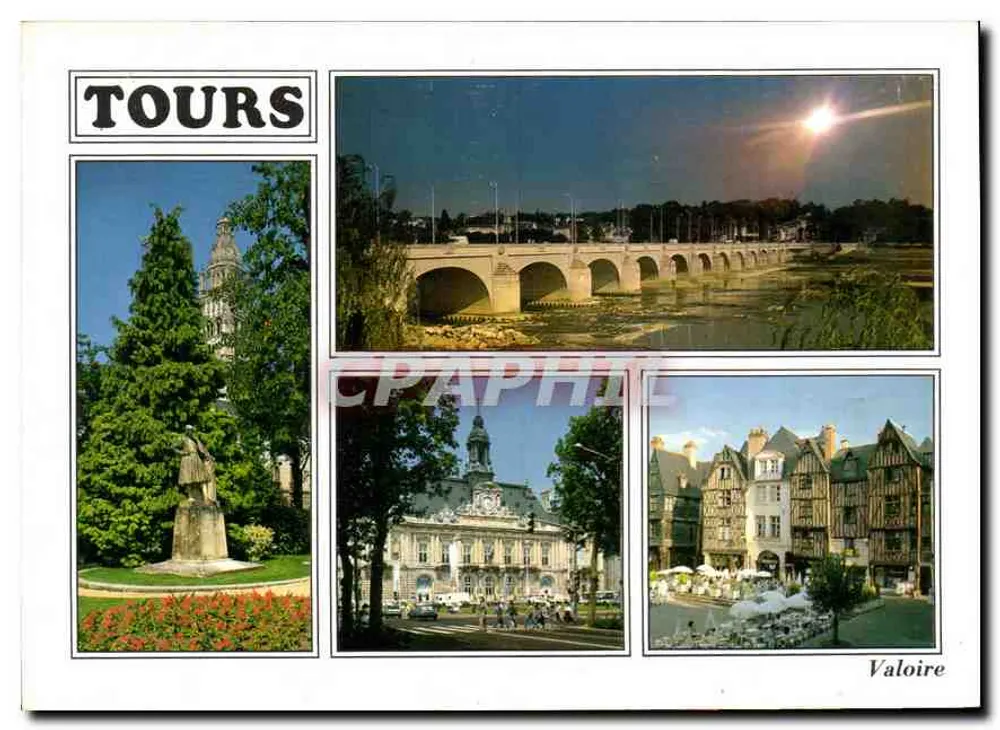 Tours — vista panorâmica — Éditions Valoire - Frente