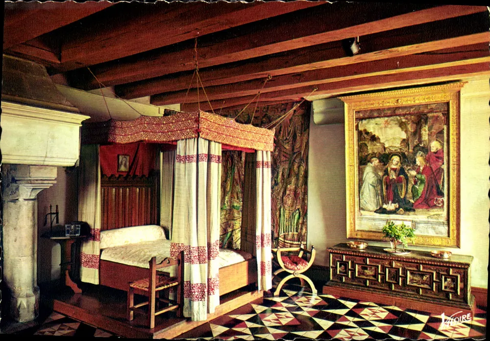 Zimmer im Schloss Luini — Langeais (Indre-et-Loire) — Edition Valoire - Vorderseite
