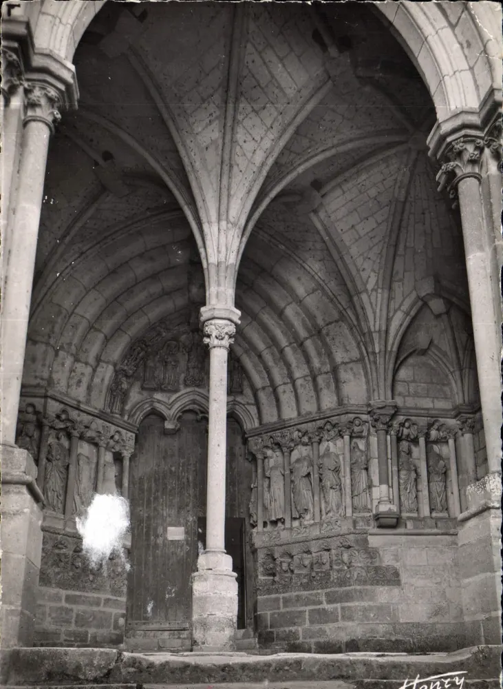 Nordportal der Collegiatekirche von Candé — Éditions d'Art Henry, n° 7213 - Vorderseite