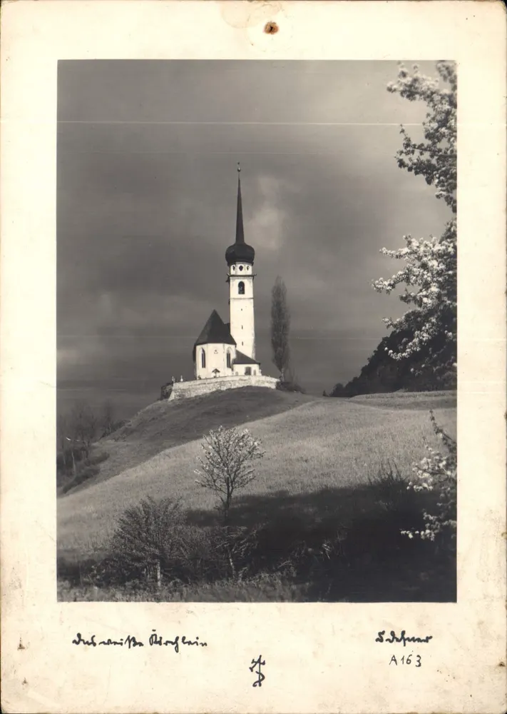 Igreja de São João em Pölling - fotografia - E. Schmar A163 - Frente