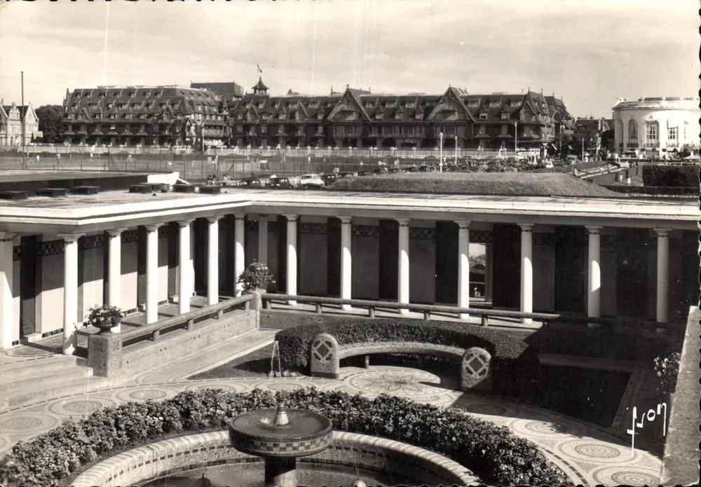 Deauville-Trouville — Ansicht des Parks und des Kasinos — Editions d'Art, Paris - Vorderseite