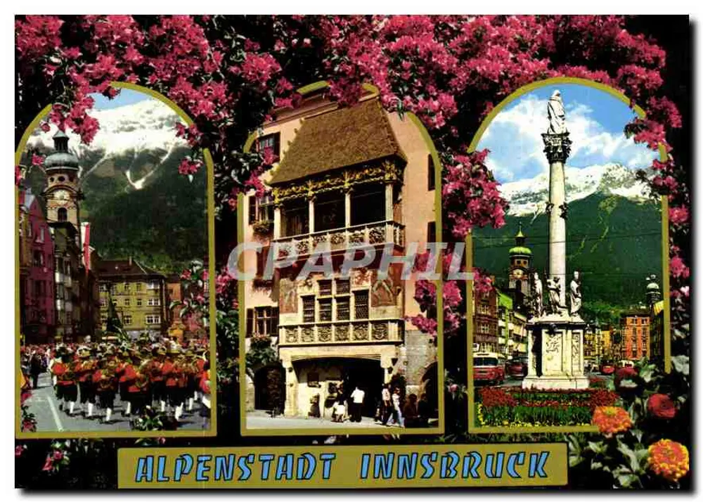 Innsbruck — Alpenstadt — editor Tirol, n° A 6467 - Frente