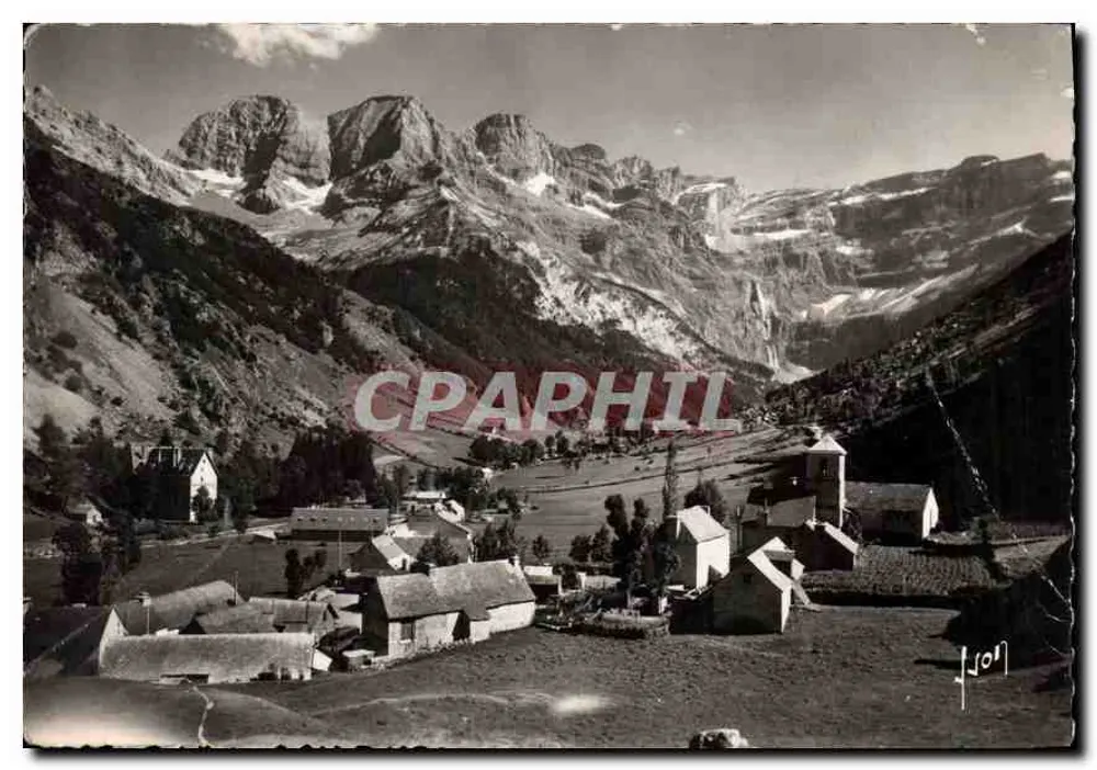 Cirque de Gavarnie — Das Dorf und der Massif du Marboré — Éditions d'Art Deltonne - Vorderseite