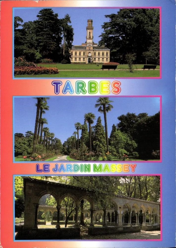 Tarbes — O Jardim Massey — Imagens da França - Frente
