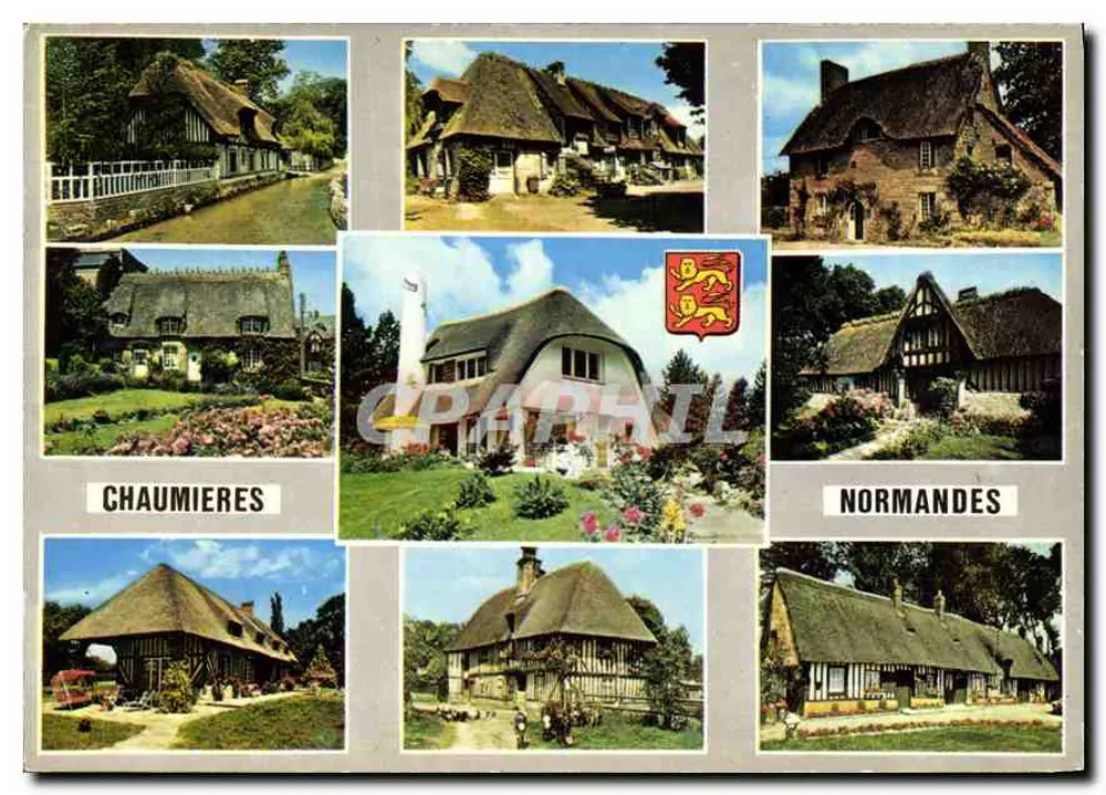 Chalés - Normandes — casas tradicionais normandas — n° 104 - Frente