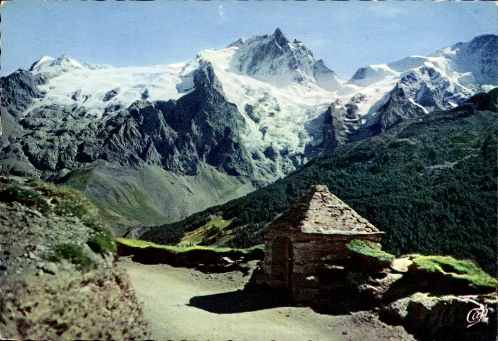Der Oraoir du Chazelet und der Meije (3.933 m) — In Oisans — LUNICAO - Vorderseite