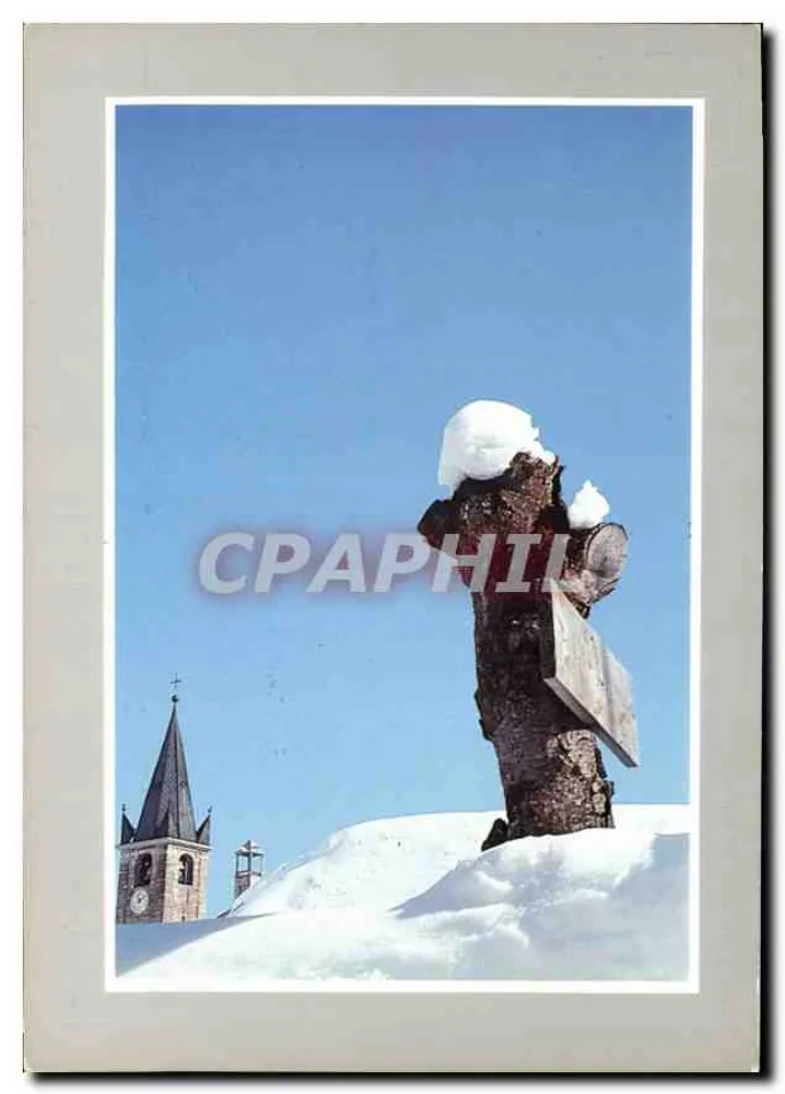 Paisagem invernal com cruz nevada — editor: Philippe Varrenes, n° 8548 - Frente