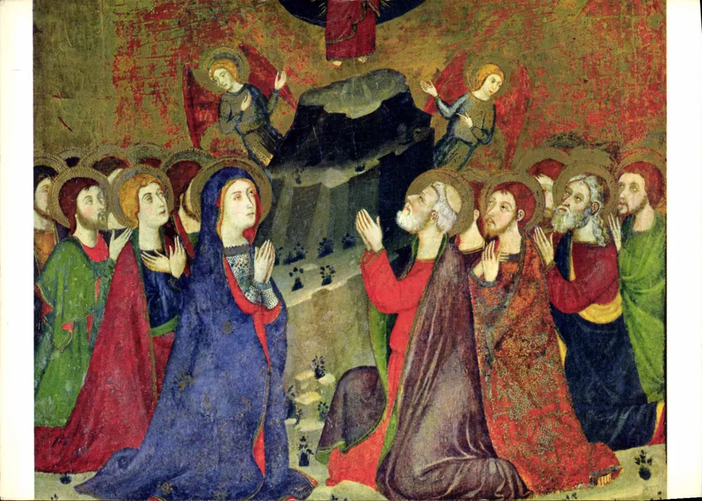A Ascensão — Igreja de Paulo de Cerdagne — Edições Abadia d'Encaucat - Frente