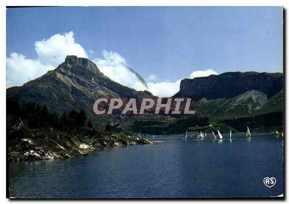 Lago de Roselien — Regatas com o Roc du Vén — AS - Frente