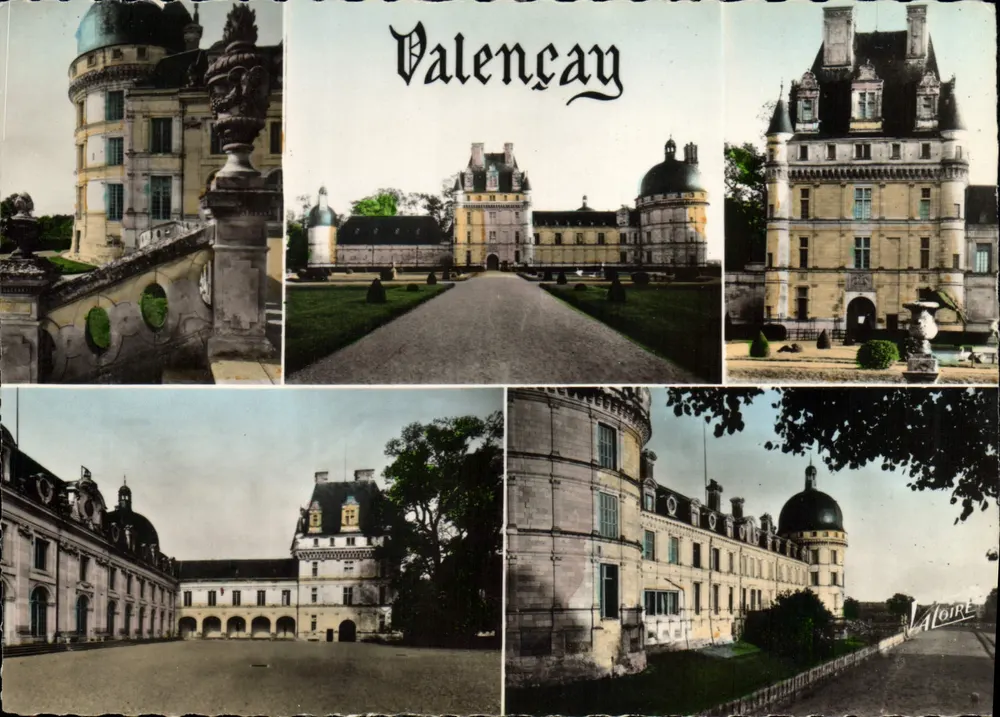 Valençay — Zamek — Wydawnictwo Valoire, n° 9.823 - Awers