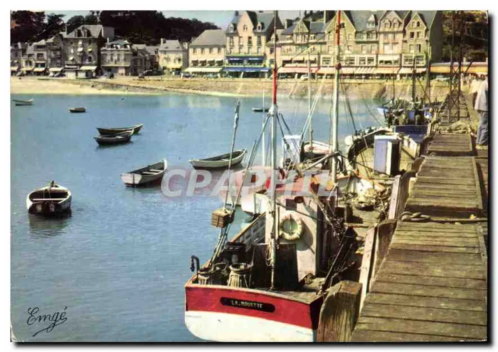 Hafen von Cancale — Blick auf den Kai und die Boote — Verlag: Éditions M. Guérin, n° 35.1527 - Vorderseite
