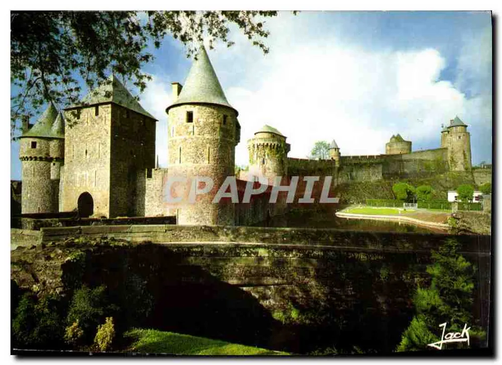 Schloss Fougères — Zitadelle des Herzogtums Bretagne — Éditions d'Art 'Jack' - Vorderseite