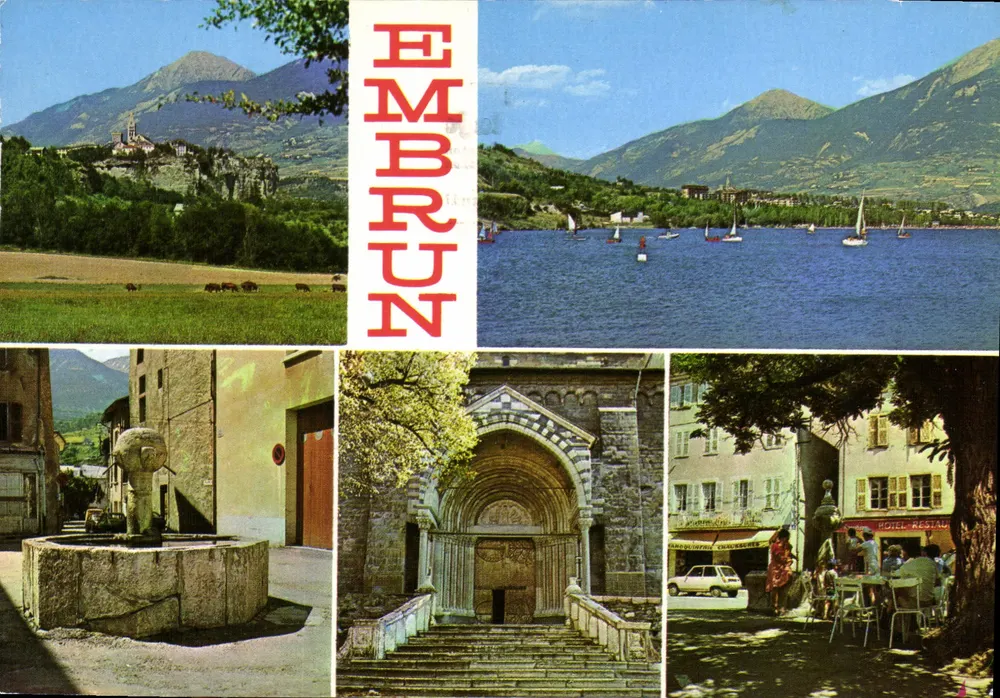 Embrun — Panoramablick und Monumente — Éditions des Hautes-Alpes - Vorderseite