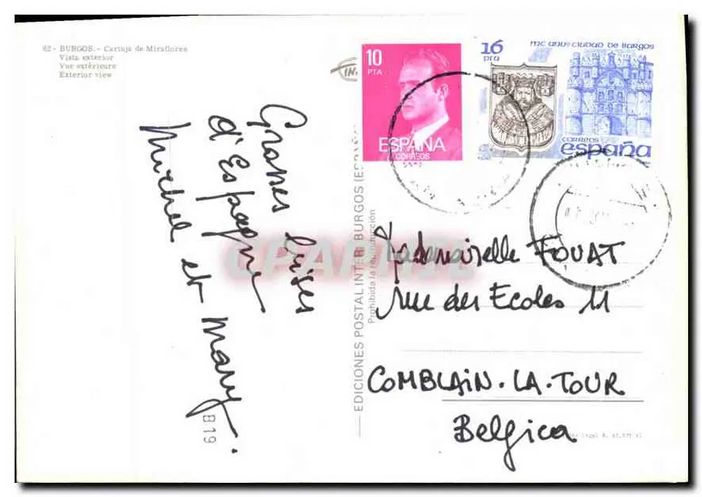 Cartuxa de Miraflores — Burgos — Edições Postal Inter - Verso